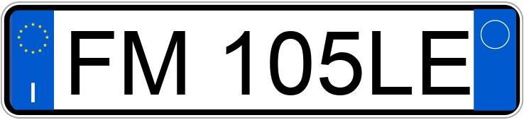 Numer rejestracyjny FM105LE posiada MERCEDES GLA