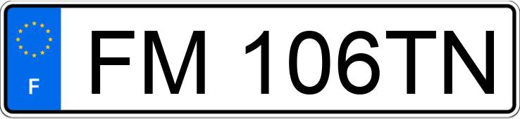 Numer rejestracyjny FM106TN posiada FIAT 500