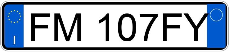 Numer rejestracyjny FM107FY posiada SEAT Ibiza 5a serie