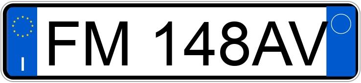 Numer rejestracyjny FM148AV posiada MERCEDES Classe V