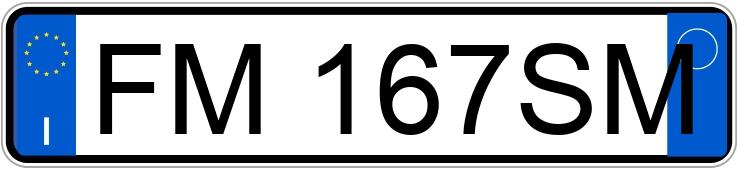 Numer rejestracyjny FM167SM posiada CITROEN C4 Picasso