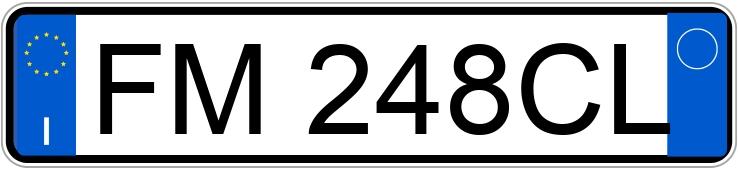 Numer rejestracyjny FM248CL posiada SEAT Ibiza 5a serie