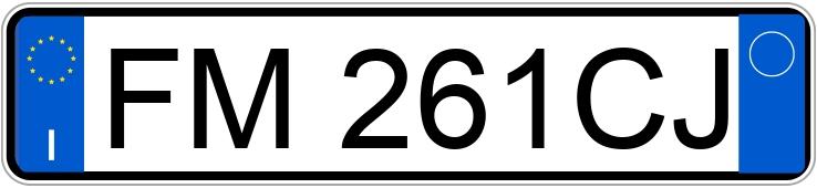 Numer rejestracyjny FM261CJ posiada BMW X6