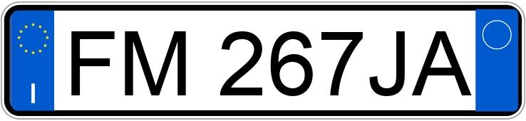 Numer rejestracyjny FM267JA posiada PEUGEOT 208 1o serie