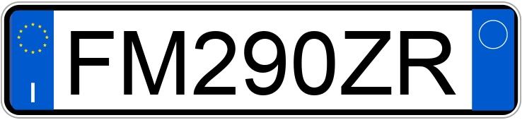 Numer rejestracyjny FM290ZR posiada FORD Fiesta 6a serie