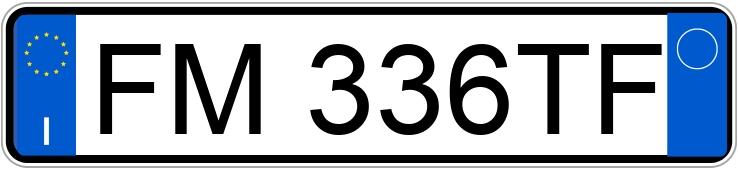 Numer rejestracyjny FM336TF posiada CITROEN C3 2a serie Numer rejestracyjny FM336TF posiada CITROEN C3 2a serie