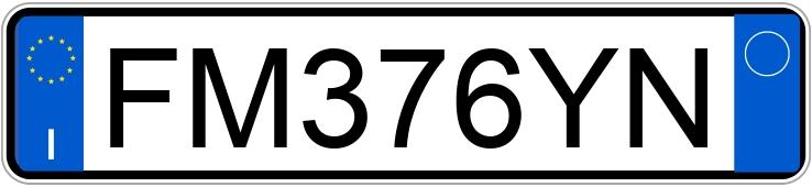 Numer rejestracyjny FM376YN posiada ALFA ROMEO Giulietta Numer rejestracyjny FM376YN posiada ALFA ROMEO Giulietta