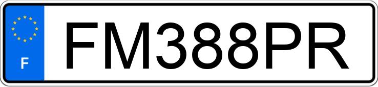 Numer rejestracyjny FM388PR posiada CITROEN C3 III