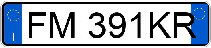 Numer rejestracyjny FM391KR posiada JEEP Compass 2a serie