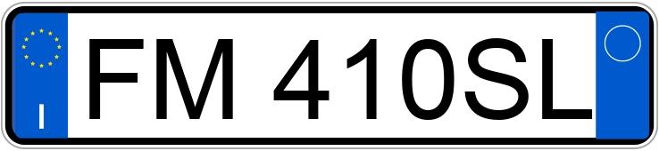 Numer rejestracyjny FM410SL posiada RENAULT Megane 4a serie