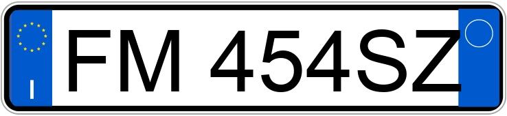 Numer rejestracyjny FM454SZ posiada LAND ROVER Range Rover Velar