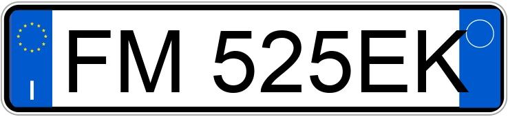 Numer rejestracyjny FM525EK posiada FIAT 500L Numer rejestracyjny FM525EK posiada FIAT 500L