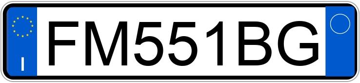 Numer rejestracyjny FM551BG posiada SUBARU XV 1a serie Numer rejestracyjny FM551BG posiada SUBARU XV 1a serie