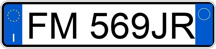 Numer rejestracyjny FM569JR posiada Fiat Ducato Panorama