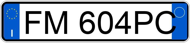 Numer rejestracyjny FM604PC posiada ALFA ROMEO Giulietta Numer rejestracyjny FM604PC posiada ALFA ROMEO Giulietta