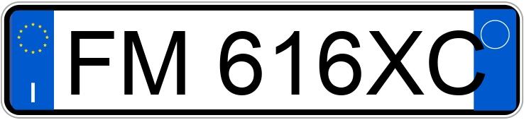 Numer rejestracyjny FM616XC posiada TOYOTA Yaris 3a serie