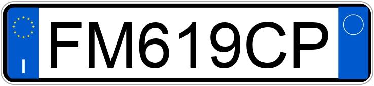 Pirat drogowy w pojeździe o numerach rejestracyjnych FM619CP