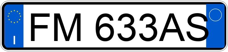Numer rejestracyjny FM633AS posiada ALFA ROMEO Giulietta
