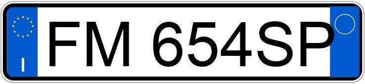 Numer rejestracyjny FM654SP posiada PEUGEOT 5008