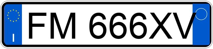 Numer rejestracyjny FM666XV posiada PEUGEOT 208 1o serie