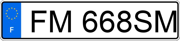 Numer rejestracyjny FM668SM posiada FORD KUGA 1.5 FLEXIFUEL 150 TITANIUM