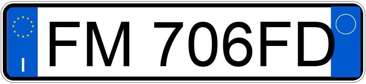 Numer rejestracyjny FM706FD posiada AUDI A4 5a serie Numer rejestracyjny FM706FD posiada AUDI A4 5a serie