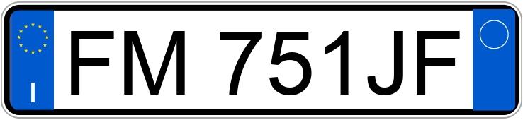 Numer rejestracyjny FM751JF posiada OPEL Adam