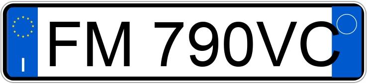 Numer rejestracyjny FM790VC posiada OPEL Mokka 1a serie