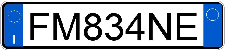 Numer rejestracyjny FM834NE posiada DACIA Sandero 2a serie