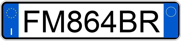 Numer rejestracyjny FM864BR posiada CITROEN C3 3a serie