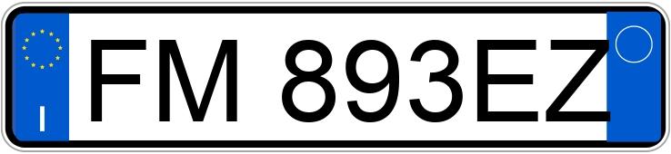 Numer rejestracyjny FM893EZ posiada VOLVO V60 CC Numer rejestracyjny FM893EZ posiada VOLVO V60 CC