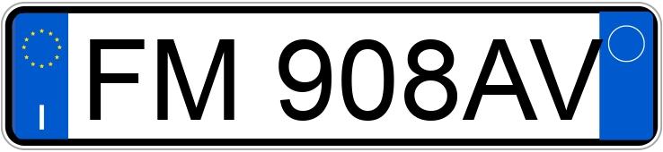 Numer rejestracyjny FM908AV posiada OPEL Crossland