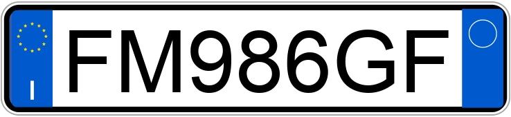 Numer rejestracyjny FM986GF posiada BMW Serie 4 G.C. Numer rejestracyjny FM986GF posiada BMW Serie 4 G.C.