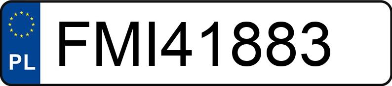 Numer rejestracyjny FMI 41883 posiada MITSUBISHI ASX - FMI41883