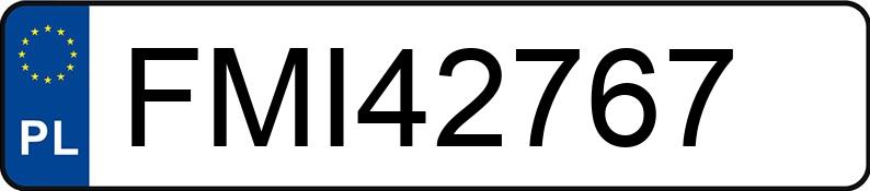 Numer rejestracyjny FMI 42767 posiada BMW 318 - FMI42767 Numer rejestracyjny FMI 42767 posiada BMW 318 - FMI42767