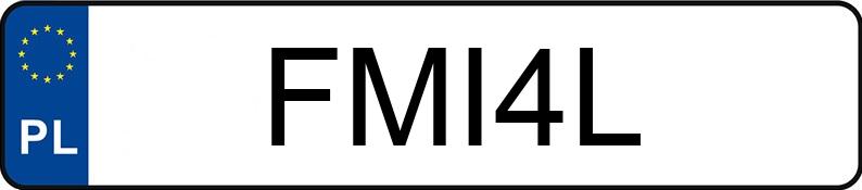 Numer rejestracyjny FMI 4L posiada MERCEDES-BENZ 190 E 2.6 Kat. 201 190 E 2.6 Kat. 201 - FMI4L