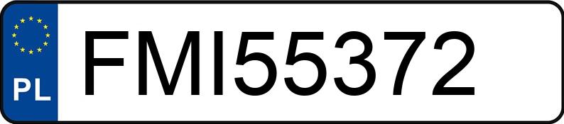 Numer rejestracyjny FMI 55372 posiada VOLKSWAGEN GOLF PLUS - FMI55372 Numer rejestracyjny FMI 55372 posiada VOLKSWAGEN GOLF PLUS - FMI55372
