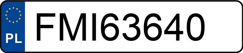 Numer rejestracyjny FMI 63640 posiada BMW 318D - FMI63640 Numer rejestracyjny FMI 63640 posiada BMW 318D - FMI63640