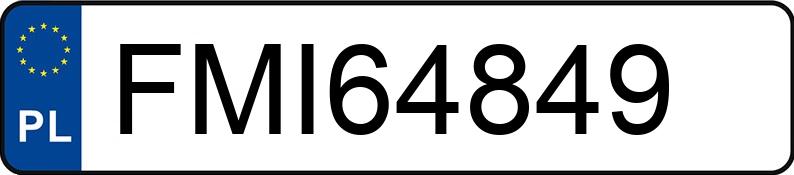 Numer rejestracyjny FMI 64849 posiada AUDI A4 Quattro 3.0 TDi DPF MR`07 E4 B8 A4 Quattro 3.0 TDi DPF MR`07 E4 B8 - FMI64849