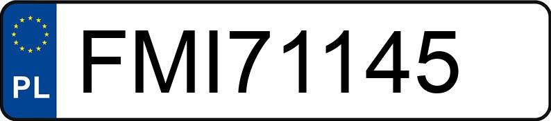 Numer rejestracyjny FMI 71145 posiada BMW 520 - FMI71145 Numer rejestracyjny FMI 71145 posiada BMW 520 - FMI71145