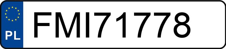 Numer rejestracyjny FMI 71778 posiada CITROEN C3 1.4 HDI MR`02 E3 X Control+ - FMI71778 Numer rejestracyjny FMI 71778 posiada CITROEN C3 1.4 HDI MR`02 E3 X Control+ - FMI71778