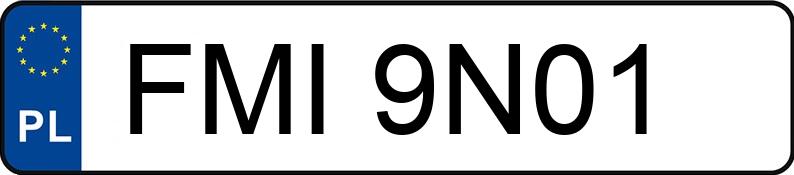 Numer rejestracyjny FMI 9N01 posiada TIANDA HD-3 TD125-45 - FMI9N01