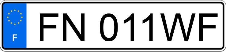 Numer rejestracyjny FN011WF posiada RENAULT TWINGO III