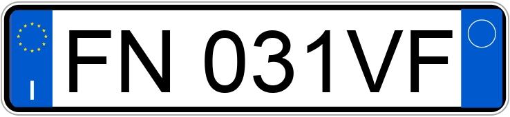 Numer rejestracyjny FN031VF posiada JEEP Compass 2a serie