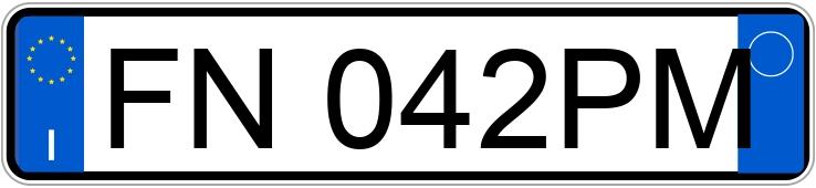 Numer rejestracyjny FN042PM posiada BMW Serie 4 G.C.