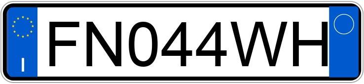 Numer rejestracyjny FN044WH posiada FIAT Panda 3a serie Numer rejestracyjny FN044WH posiada FIAT Panda 3a serie