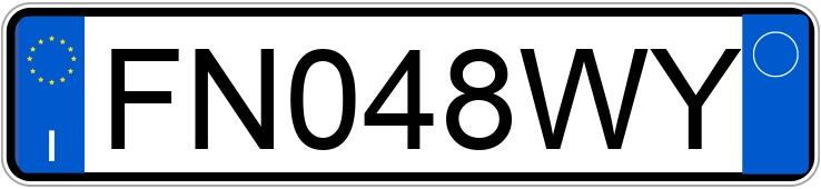 Numer rejestracyjny FN048WY posiada NISSAN Qashqai 2a serie Numer rejestracyjny FN048WY posiada NISSAN Qashqai 2a serie