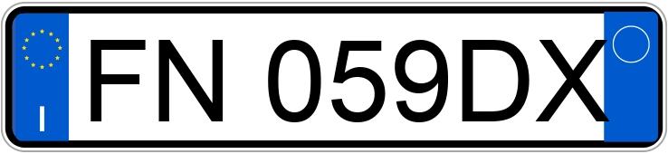 Numer rejestracyjny FN059DX posiada PORSCHE 911