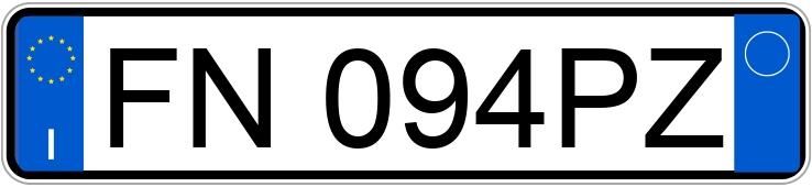 Numer rejestracyjny FN094PZ posiada FIAT 500X Numer rejestracyjny FN094PZ posiada FIAT 500X