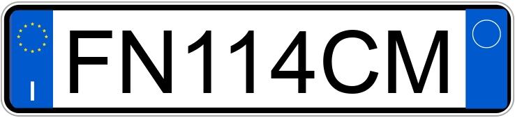 Numer rejestracyjny FN114CM posiada FIAT 500 Numer rejestracyjny FN114CM posiada FIAT 500